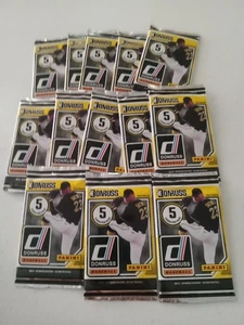 2024 DONRUSS BASEBALL GRAVITY FEED 13 PACKS 1 YELLOW FLOOD PER PAUL SKENES RC - Picture 1 of 1