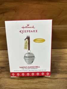 Hallmark Keepsake Ornament 2017 Santa's Sleigh Bell The Polar Express Boleto - Imagen 1 de 4