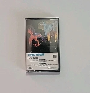 David Bowie Let's Dance Cassette Stevie Ray Vaughan Nile Rogers - Picture 1 of 6