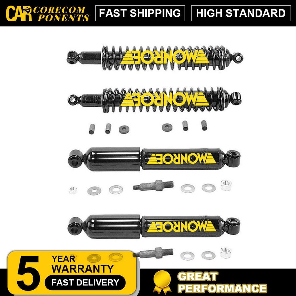 Amortiguadores delanteros traseros Monroe calidad OE para panel Chevrolet C10 1963-1966 Foto 1 de 1