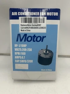 Condenser Fan Motor 1/10HP 1100RPM 208-230V 5KCP39BGS069S - Picture 1 of 2