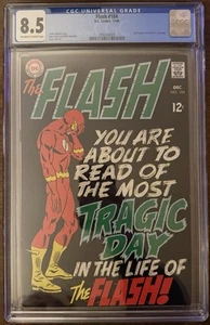 FLASH #184 CGC 8,5 BLANCO ROTO A BLANCO 12 centavos precio de cubierta 3990168002 - Imagen 1 de 2