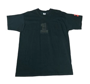 Camiseta Promocional VH1 De Colección Para Hombre Talla XL Hecha en EE. UU. Puntada Única Años 90 De Colección Negra - Imagen 1 de 7