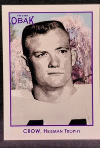 2011 TRISTAR Obak JOHN CROW 41 Texas A&M Heisman Trophy 1/1 rare parallel POP 1 - Picture 1 of 3