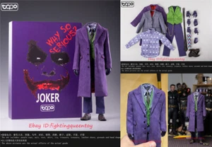 TOPO TP007 The Joker Heath Ledger Purple Coat 1/6 Clothes Accessories INSTOCK - Picture 1 of 8