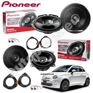 Kit 4 Casse Pioneer Anteriori e Posteriori per Fiat 500 Doppio Cono - Imagen 1 de 10