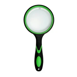 Magnifying Glass 75mm 10X Handheld Reading Magnifier for Seniors Kids - Picture 1 of 6