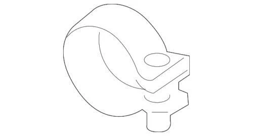 Genuine Ford 2008-2019 F-250/350 Super Duty Intermediate Pipe Clamp 7C3Z-5A231-B - Изображение 1 из 3