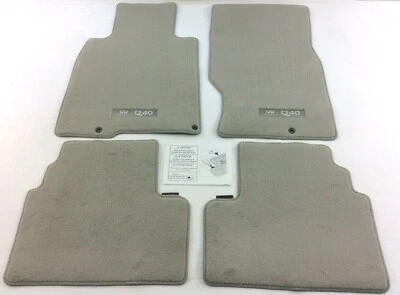 G4900-1NM9F   Infiniti Q40 Premium Floor Mat Set  NEW OEM!!   G49001NM9F - Image 1 of 4