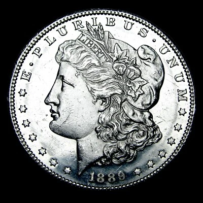 1889-S Morgan Dollar Silver ----  Gem BU+ PL Stunning Coin ---- #987K - Image 1 of 4