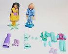 Polly Pocket Doll Figure Rooted Hair  Lot Clothes, Shoes Accessories Stands