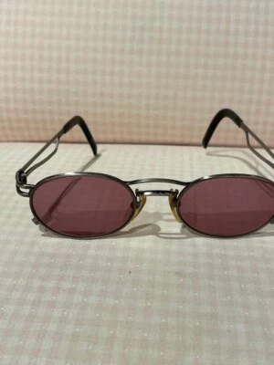 Jean Paul Gaultier Vintage 56-3173 Sunglasses Gunmetal FAST USA FREE SHIPPING - Image 1 of 4