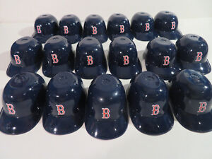 Vintage Laich Boston Red Sox Mini Batting Souvenir Helmet Lot of 17 MLB Baseball