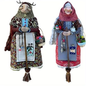 Handmade Kitchen Witch Doll Enchanting Magic Good Luck Cooking Doll Decors - Picture 1 of 13