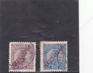 ANGOLA D. MANUEL II STAMPS (1912) - Picture 1 of 1