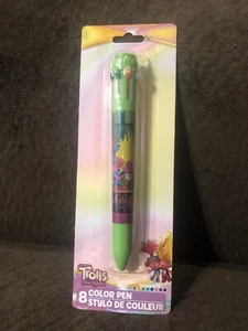 Trolls 8 Color Pen New - Picture 1 of 5