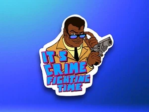 Cops, C.O.P.S. Cartoon Vinyl Sticker, It’s Crime Fighting Time! - Picture 1 of 3