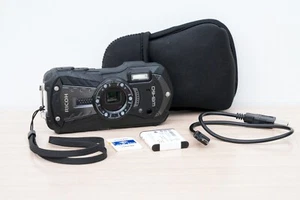 Ricoh WG-60 (WG60) 16MP Compact Action Underwater Digital Camera + Case - TESTED - Picture 1 of 21