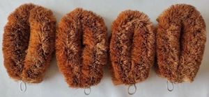 4 Coconut Fiber Toilet Brush Heads - Picture 1 of 3