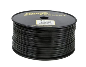 Stinger Select SSVLS165B 16-Gauge 500 ft BLACK Audio Speaker Cable - Picture 1 of 2