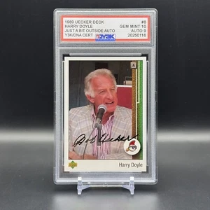 1989 Uecker Deck » Harry Doyle #8 Tribute Card » Major League Y3K* 10 GEM MT 💎 - Picture 1 of 6