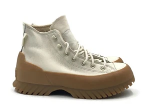 Converse Chuck Taylor AllStar Lugged 2.0 Hi Women’s 10 Shoe Off White Sneaker - Picture 1 of 12