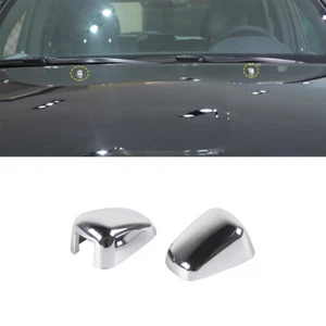 2x Front Windshield Nozzle Cover Wiper Spray Trim for Jeep Grand Cherokee 2011+ - Imagen 1 de 6