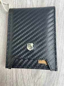 Cartera hombre Hodalump & Ratschkatl monedero carbono nueva - Imagen 1 de 8