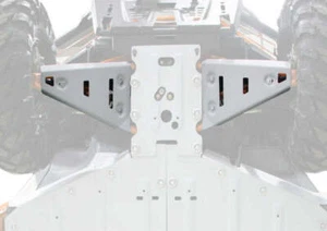 Polaris Ranger XP 1000 & Crew Aluminum Front A-Arm Guards Only 2021-2022 Set - Picture 1 of 5