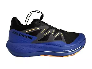 Salomon Pulsar Trail Men Black/Blue Orange Trail Running Shoes US 10.5 - Picture 1 of 5