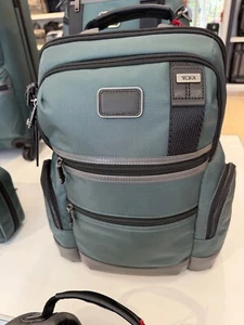 NEW Tumi PARRISH 16.0” Ballistic Nylon Laptop Backpack - DARK OPAL GREEN - Picture 1 of 5