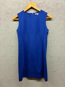Vestido Vaina Uniqlo Para Mujer’s S Azul Sin Mangas Cremallera Trasera Ponte Ropa Profesional - Imagen 1 de 8