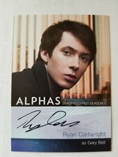 Cryptozoic 2013 Alphas Season 1 Autograph Ryan Cartwright As Gary Bell