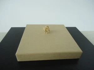 14k Solid Yellow Gold 3D Aries Ram Detailed Charm Pendant 4.3 Grams - Picture 1 of 12