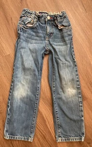Mini Boden Boys 6y Jeans Blue Denim Adjustable Waist - Picture 1 of 4