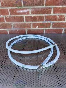 Manguera de silicona Rubber Fab 08RFSV-0500 144" con accesorio sanitario de 1/2" - Imagen 1 de 9