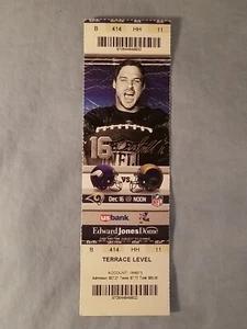 12/16/12 2012 Minnesota Vikings St Louis Rams Football Ticket Peterson 212 yrds - Picture 1 of 7