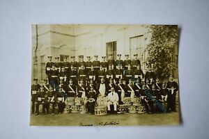 Military Photo Lancashire Fusiliers 1st Bt. Drum Corps 1903