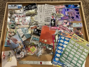 Große Sammlung von 47 Scrapbooking Stickern teils neu und gebraucht - Bild 1 von 1