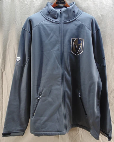 Nwot Las Vegas Golden Knights Fanatics Auth Pro full Zip Rink Jacket Mens 2XL Cover