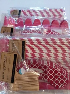Lot of 3 Dress My Cupcake Personalized Dessert Table Party Kits, Happy Birthday - Picture 1 of 4