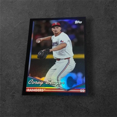 2024 Topps Archives - 1994 Topps Corey Seager #263 Black Foilboard - Image 1 of 2