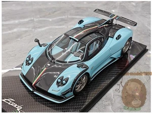 Peako 1/18 Pagani Zonda RSJX Limited Resin Diecast Model Car Collection Toy Blue - Picture 1 of 19