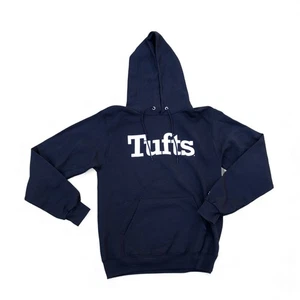 CHAMPION TUFTS University Hoodie Sweatshirt Herren SMALL Pullover Blau Jumbos - Bild 1 von 7
