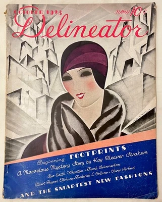 Delineator Magazine, October 1928 — Volume 113   No. 4 - Image 1 of 3