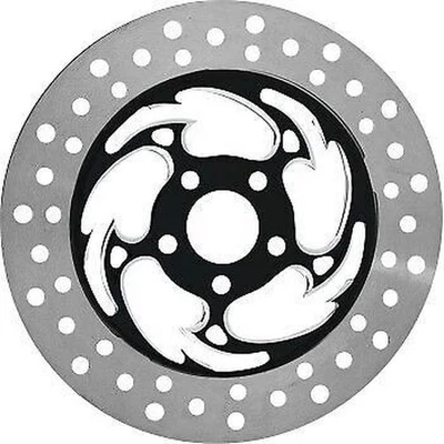 RC Components Savage Eclipse 11.8in. Floating Front Rotor - Chrome COG11785ERF2K - Image 1 of 3