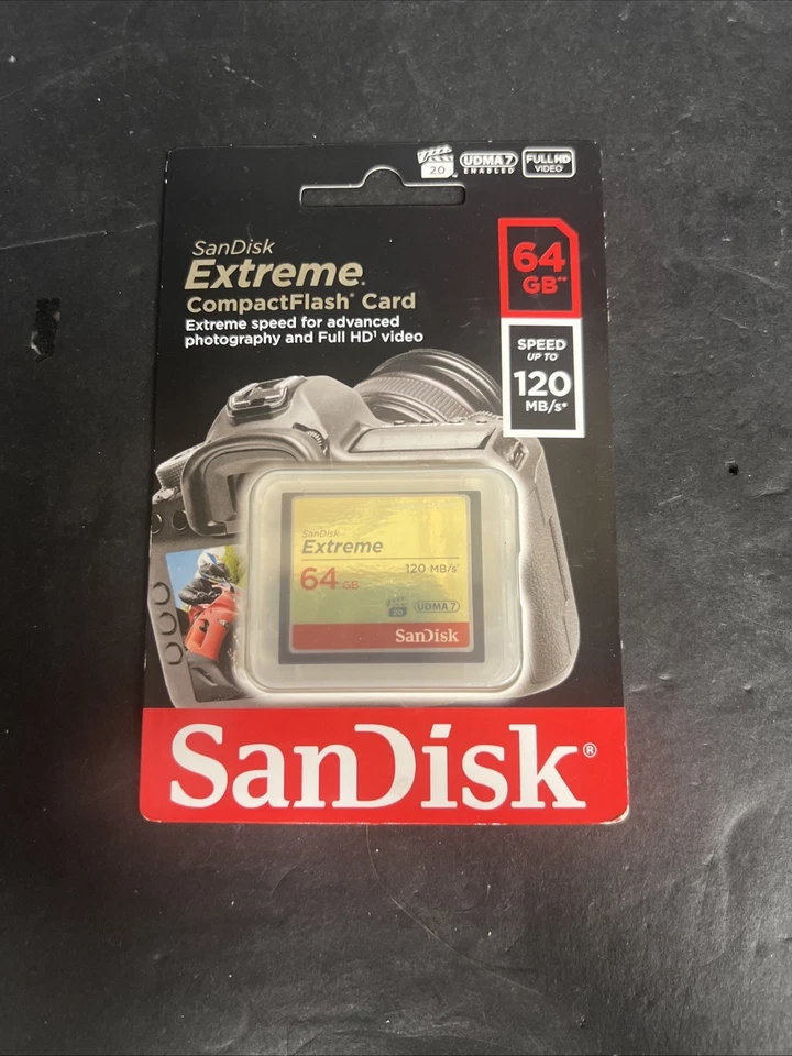 SanDisk 32GB Extreme Pro CompactFlash Card (SDCFXS-032G-G46) - Image 1 of 2