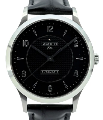 Zenith 36mm Men's Class Elite Swiss Automatic Watch w/ B+P!  Ref: 03.1125.679! - Image 1 of 4