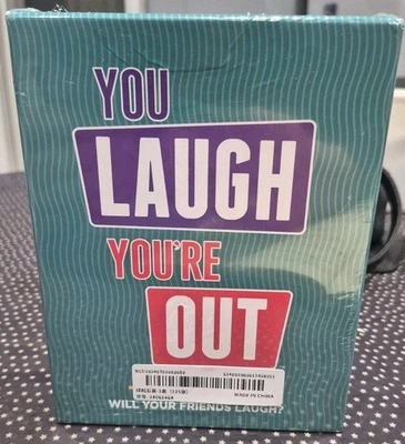 You Laugh You're Out Board Game Christmas Party Family Gathering Card Games - Image 1 of 2