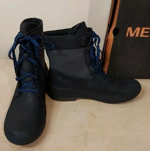 Merrell J001852 Womens Haven Mid Lace Waterproof Blackout Boots Size 10 M New - Picture 1 of 17